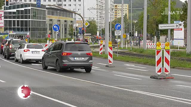 Neue Sperrungen in Lobeda: In der Karl-Marx-Allee und in der Brüsseler Straße wird gebaut