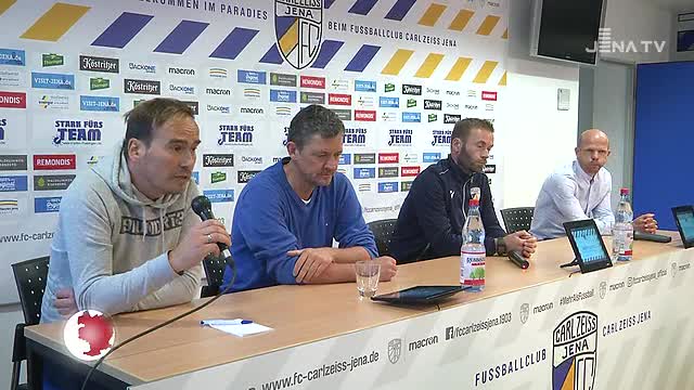 Jenaer Fußball-Entscheidung: Andreas Patz wurde heute als neuer FCC-Cheftrainer vorgestellt