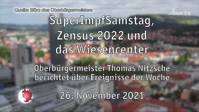 Informiert: In der wöchentlichen Videobotschaft spricht Oberbürgermeister Thomas Nitzsche über die Ereignisse der Woche