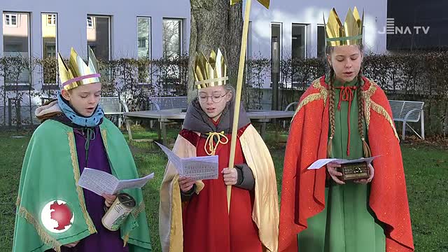 Segen to go: Die Sternsinger sind auch in Pandemiezeiten zum Spendensammeln unterwegs