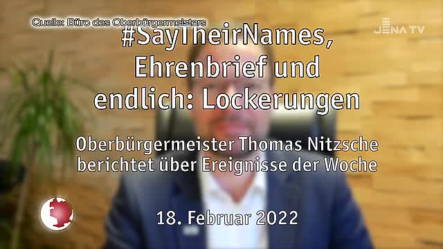 Nachdenken über die Woche: Oberbürgermeister Thomas Nitzsche blickt zurück und voraus