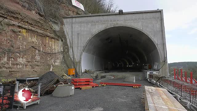 Großbaustelle Tunnel: In Rothenstein soll nach einem Probebetrieb im Sommer die Verkehrsfreigabe erfolgen 