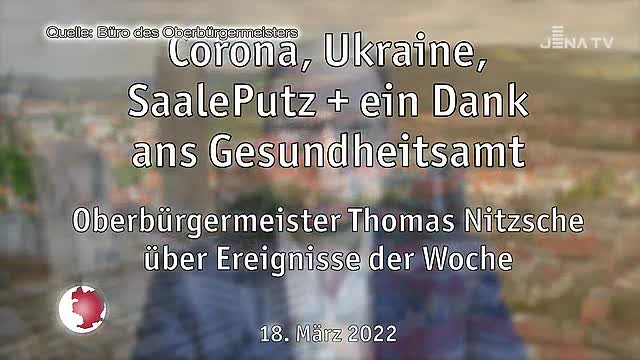 Appell ans Land: Oberbürgermeister Thomas Nitzsche geht u.a. auf die steigenden Corona-Zahlen ein