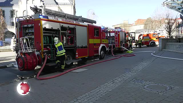 Feuerwehr am Hotel Esplanade: Der Großeinsatz stellte sich als eine Übung heraus
