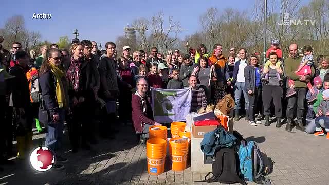 SaalePUTZ geplant: Am 26. März sollen die Ufer und der Fluss wieder von Müll befreit werden