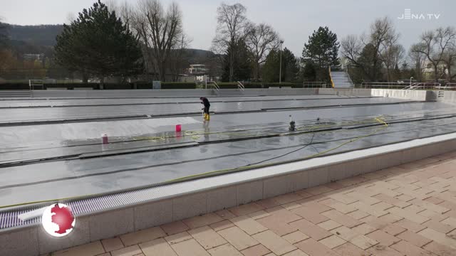 Vorbereitungen auf Saison: Die Jenaer Freibäder sollen am 1. Mai eröffnen