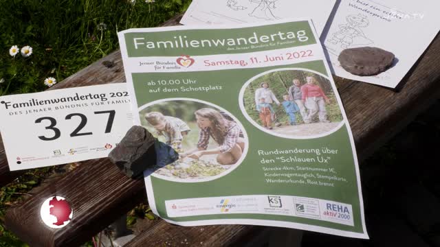 Einladung zum Familienwandertag: Am 11. Juni sind rund um den Otto-Schott-Platz wieder Groß und Klein unterwegs