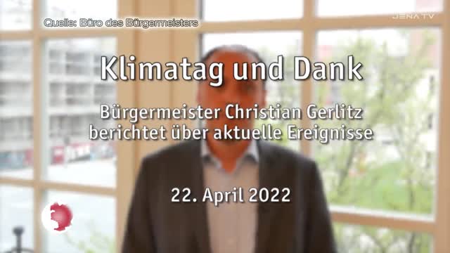 Klima-Tag und Kooperation: Bürgermeister Christian Gerlitz spricht unter anderem über bevorstehende Veranstaltungen 