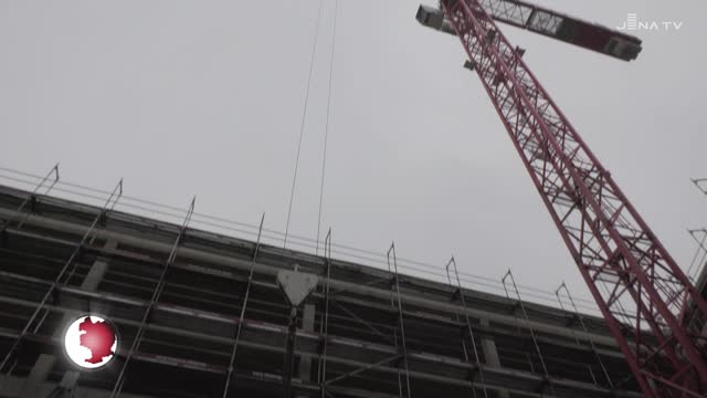 Richtfest für Inselplatz-Campus: Die Arbeiten an den Uni-Neubauten haben ein Etappenziel erreicht