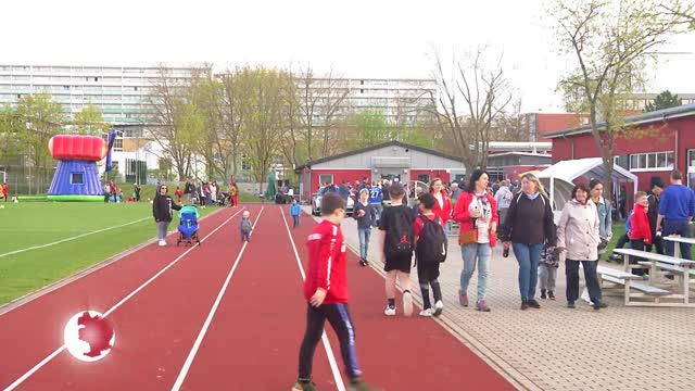 Sportlich: Der SV Jena Lobeda 77 veranstaltete eine Benefizaktion für ukrainische Flüchtlinge