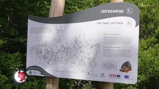 Pfad gestaltet: Auf dem Fuchsturm kann man auf den Spuren der Ottonen wandeln