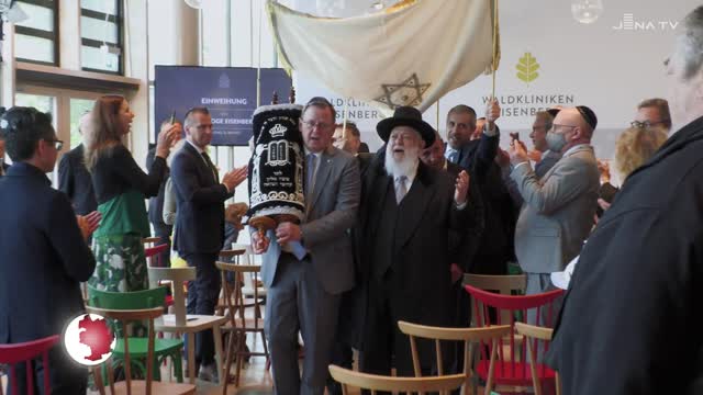 Neuheit Synagoge: In den Waldkliniken Eisenberg gab es eine große Einweihungsfeier 