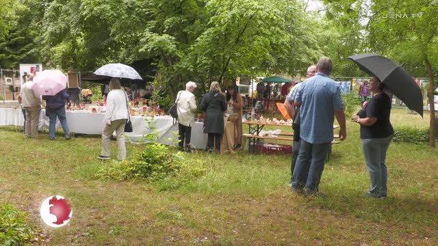 Kreativ: Am 16. Jenaer Kunstgarten beteiligten sich so viele Künstler wie noch nie