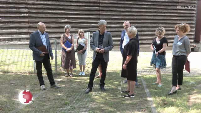 Minister im Kindergarten: Die kommunale Kindertagesstätte „Regenbogen“ ist im Ausweichquartier 
