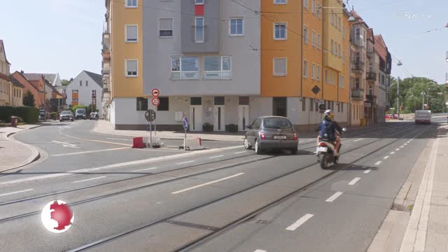 Stadt reagiert: Nach dem Gerichtsurteil muss der Verkehrsversuch Camsdorfer Straße beendet werden