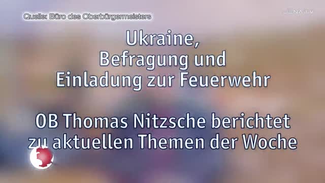 Wochen Video Oberbürgermeister Thomas Nitzsche über Krieg Gaskrise