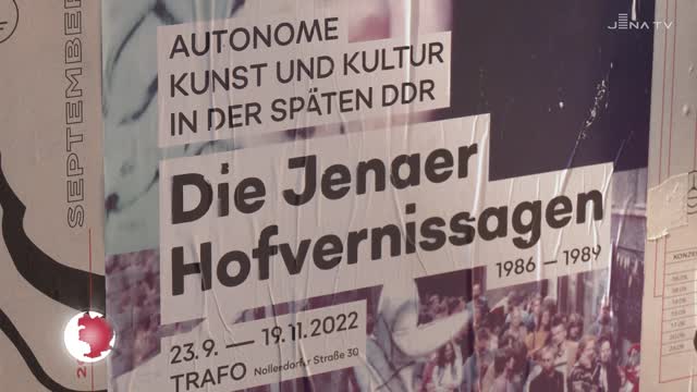DDR-Geschichte: Eine Ausstellung im TRAFO erinnert an die „Jenaer Hofvernissagen“