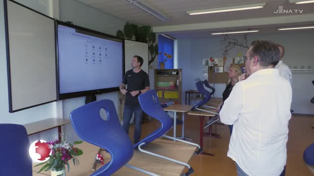 Digitalpakt: Auch die Gemeinschaftsschule Galileo in Winzerla wurde technisch aufgerüstet