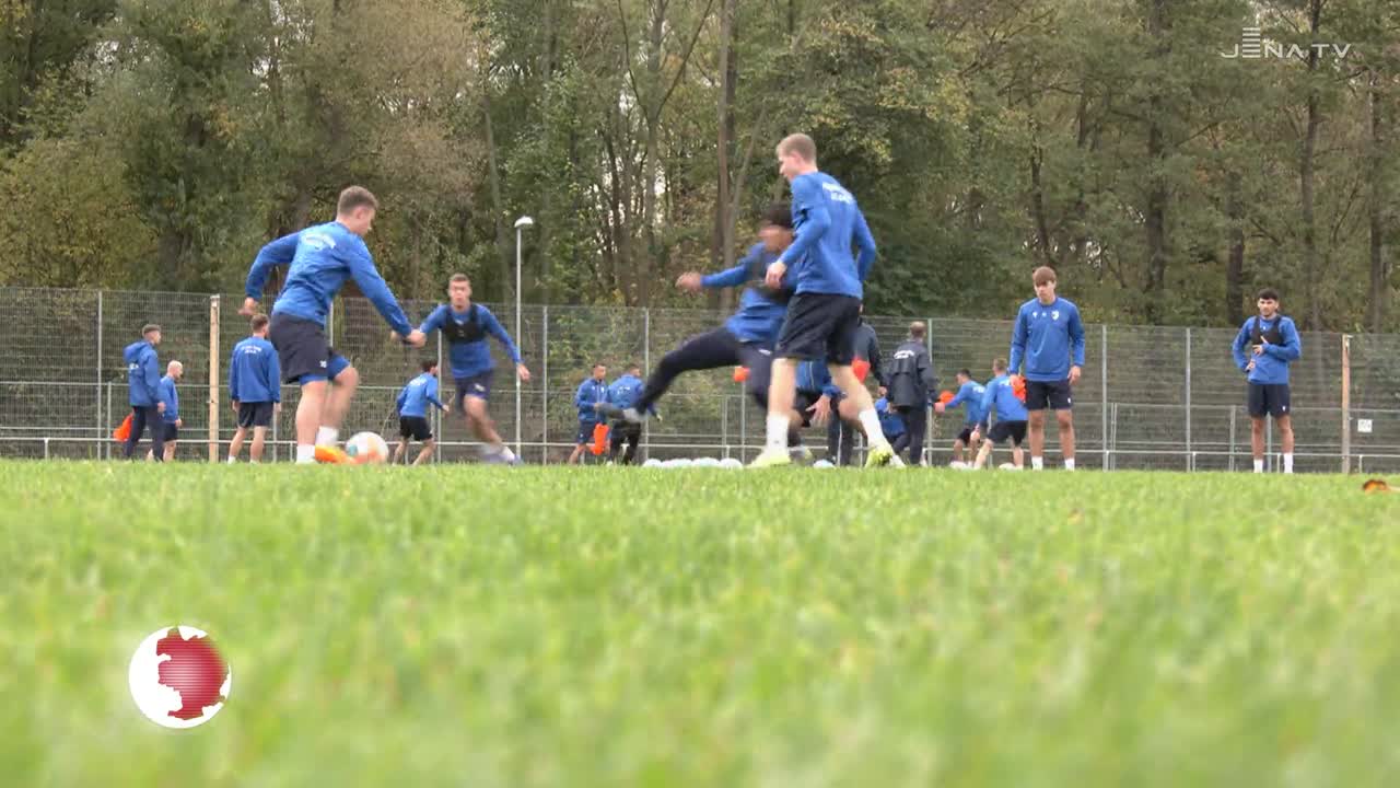 Training absolviert: Die Regionalliga-Fußballer des FC Carl Zeiss Jena empfangen am Sonntag Lichtenberg