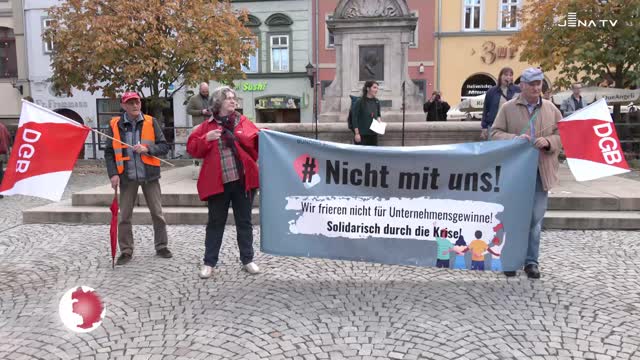 Protest organisiert: Unter dem Motto „#Nicht mit uns! Genug ist genug!“ wurde Solidarität eingefordert