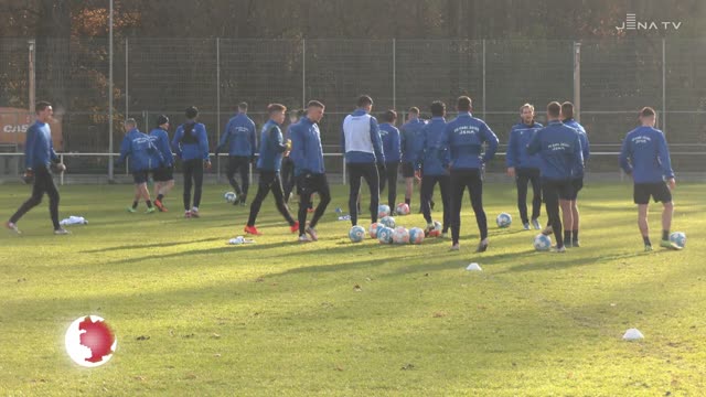 Vorbereitet: Der FC Carl Zeiss Jena ist am Sonntag zu Gast beim Chemnitzer FC