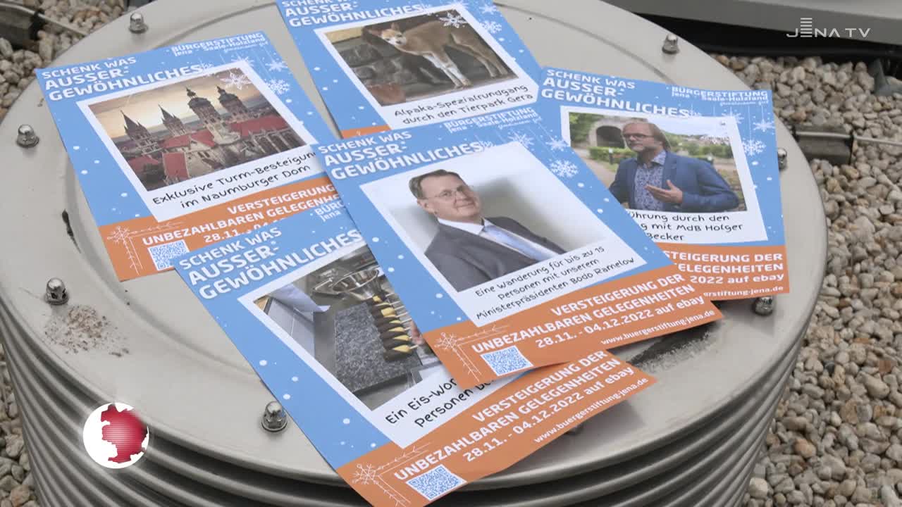 Benefiz-Versteigerung: Die Bürgerstiftung ruft wieder Unbezahlbare Gelegenheiten auf 