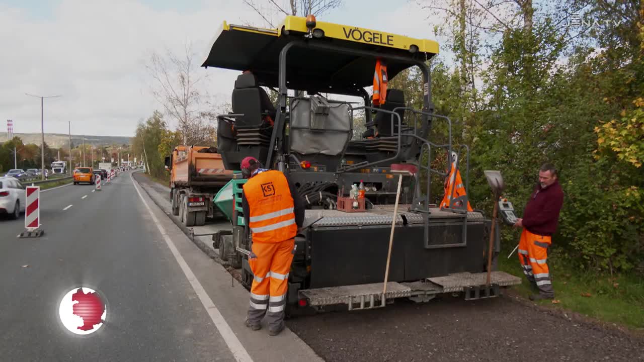 Provisorium ausgebaut: Ein Umgehungsradweg soll die Verbreiterung des Goldbergtunnels ermöglichen 