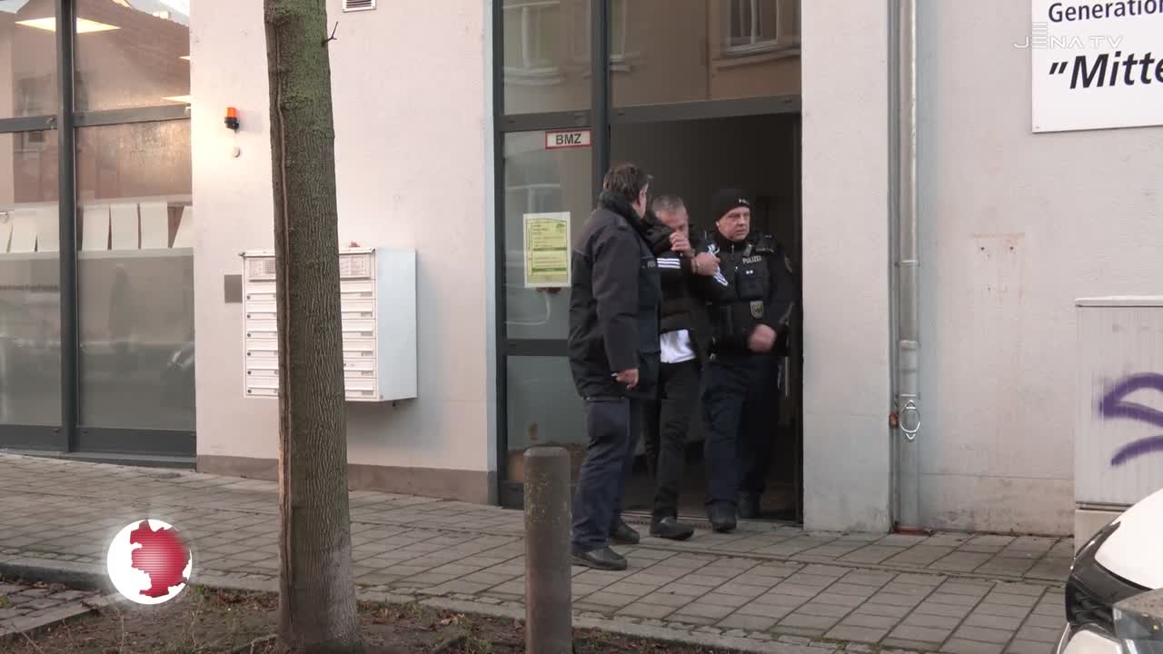 Bundespolizeieinsatz: In Wenigenjena wurde heute ein mutmaßlicher Schleuser verhaftet