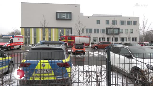 Wieder Einsatz an Gemeinschaftsschule: Die Feuerwehr wurde heute in Wenigenjena alarmiert