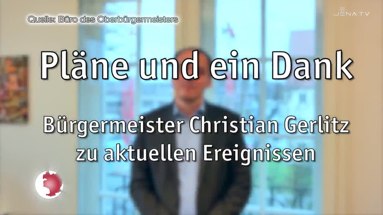 Wochen-Video: Bürgermeister Christian Gerlitz vertritt den Oberbürgermeister