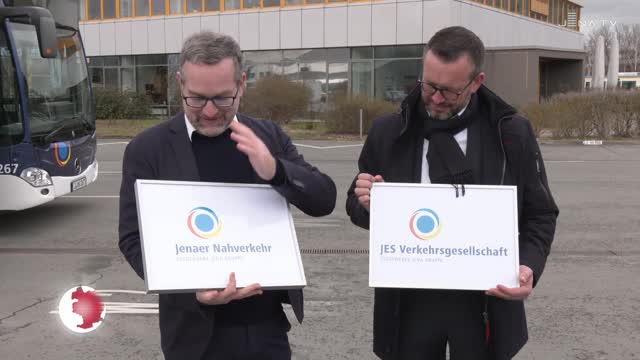 Logogestaltung: Der Jenaer Nahverkehr und die JES Verkehrsgesellschaft gehören auch visuell zusammen 