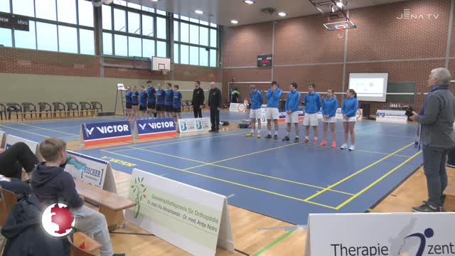 Badminton-Heimspielwochenende: Für die Mannschaft des SV GutsMuths Jena gab es Licht und Schatten