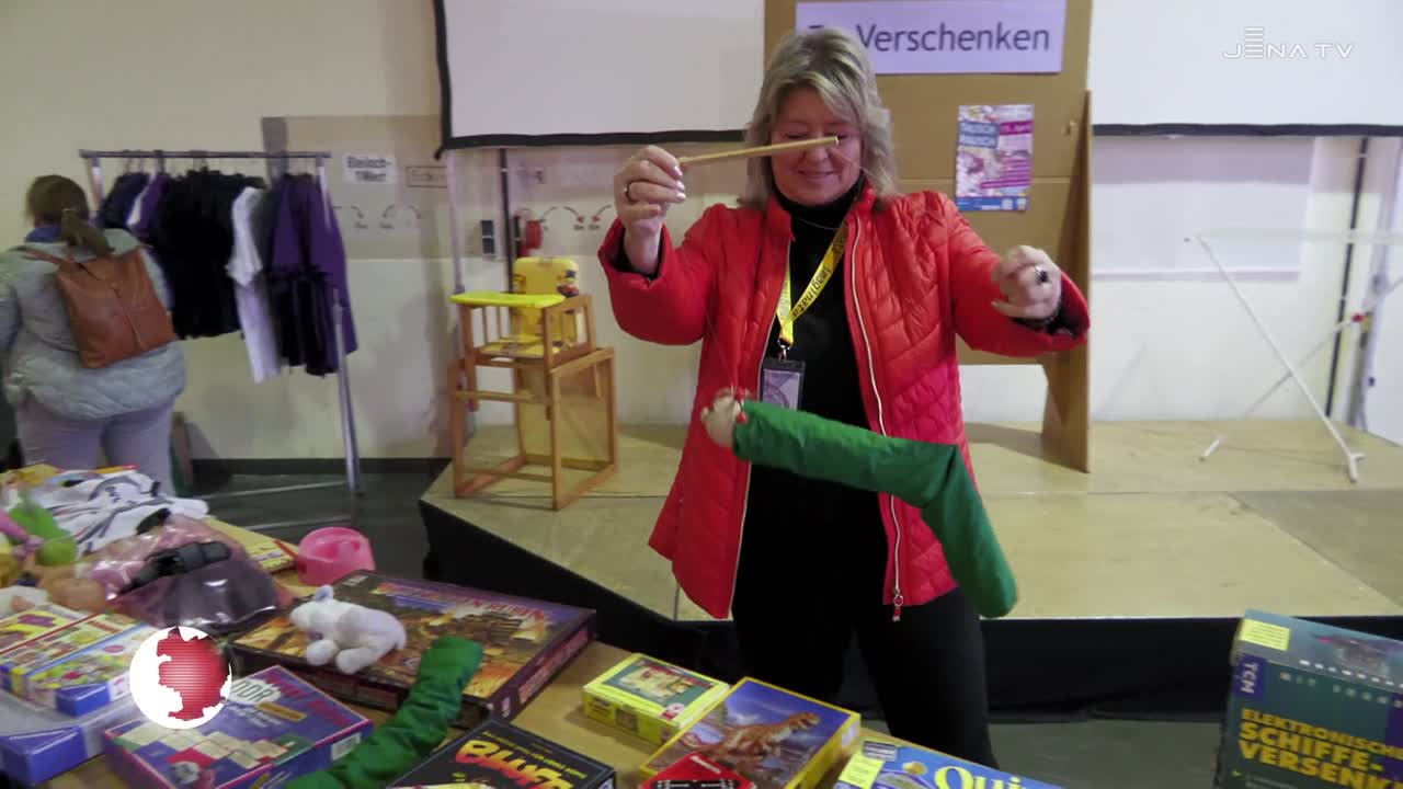 TauschRausch organisiert: In der Imaginata drehte sich alles ums Verschenken, Reparieren und Müllvermeiden