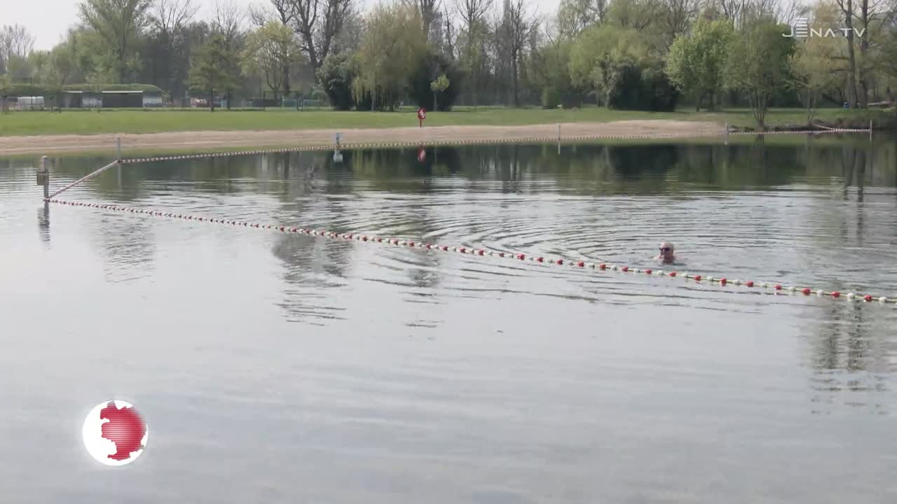 Südbad eröffnet: Im Schleichersee schwammen die ersten Badegäste des Jahres