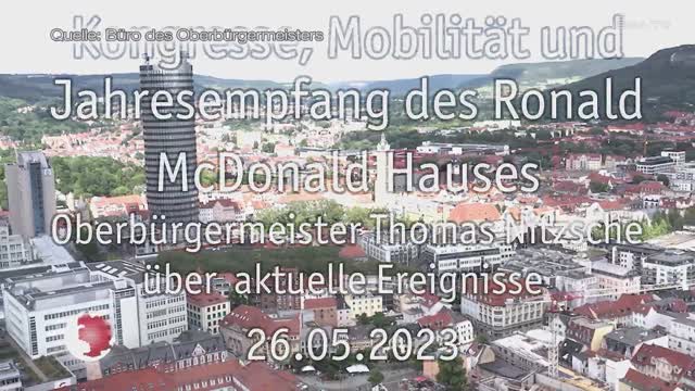 Informativer Wochenrückblick – Oberbürgermeister Thomas Nitzsche spricht wichtige Themen an