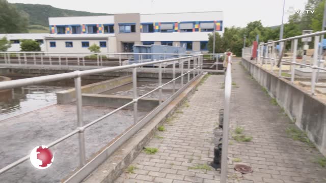 Zentrale Kläranlage präsentiert – Der Zweckverband JenaWasser bot Führungen an