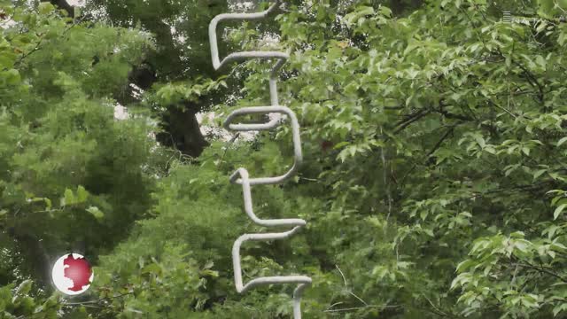Windbewegt – Metallskulpturen von Martin Willing im Botanischen Garten