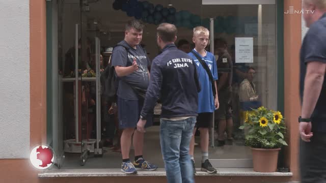 Neuer FCC-Fanstore Unterm Markt eröffnet