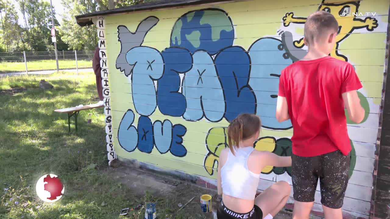 Murals – Kreative Wandmalerei im Jugendzentrum Polaris