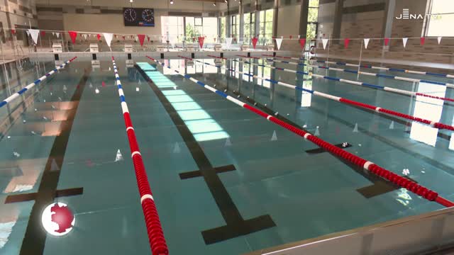 Neubau fertiggestellt – Das Schwimmparadies in Lobeda-West steht kurz vor der Eröffnung