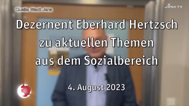 OB-Video - Sozialdezernent Eberhard Hertzsch vertritt Thomas Nitzsche