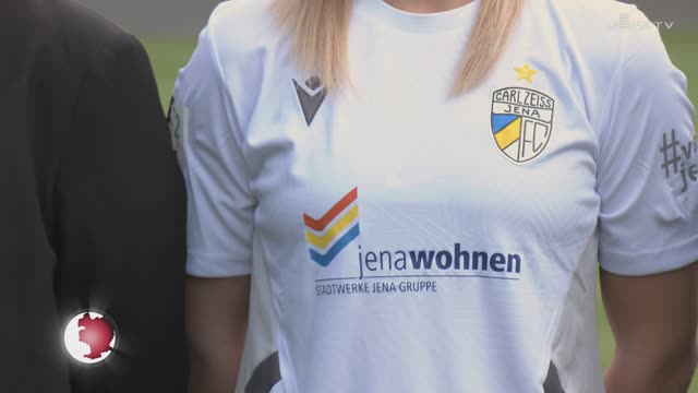 Saisonstart – jenawohnen ist weiterhin Trikotsponsor bei der Frauenmannschaft des FC Carl Zeiss Jena 