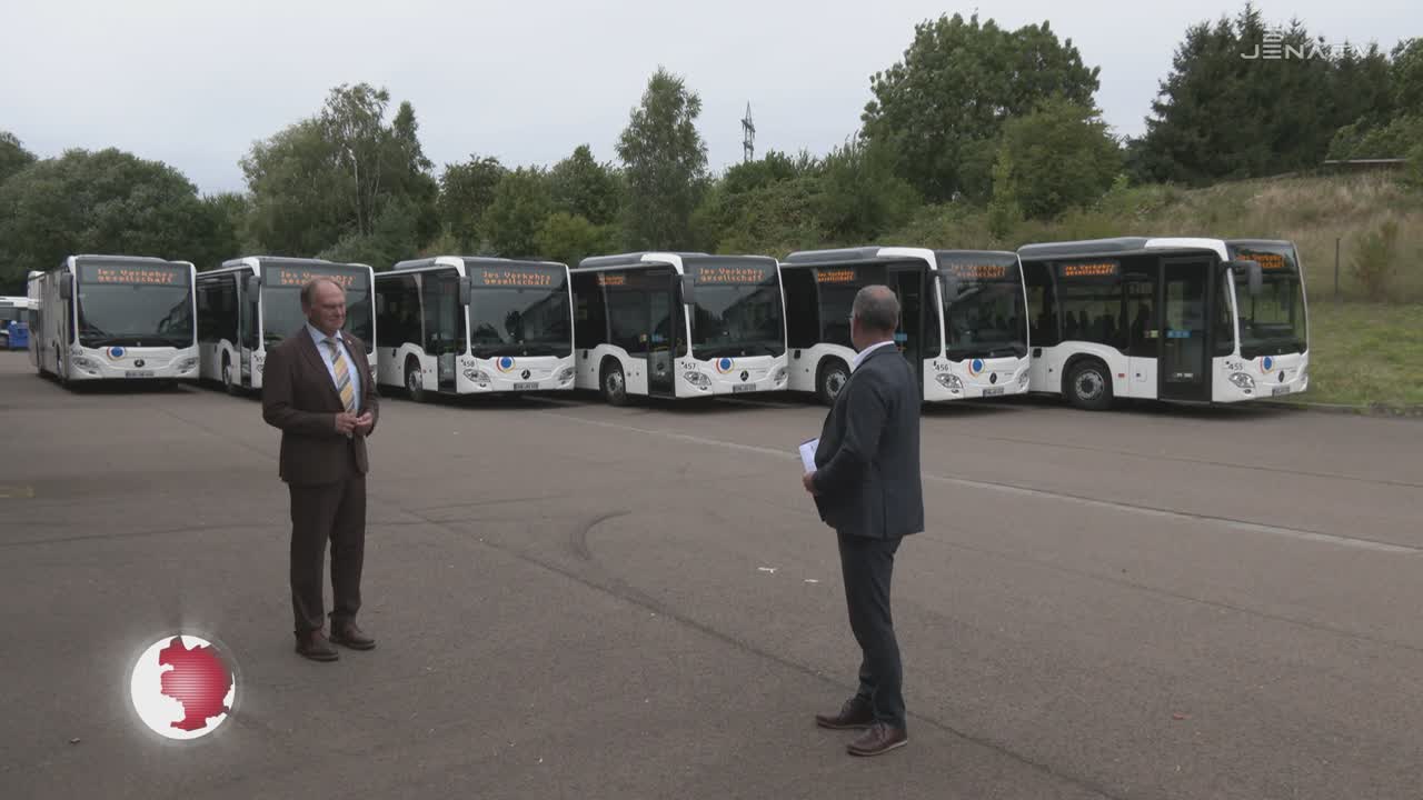 Busflotte – Sechs neue Busse für die JES Verkehrsgesellschaft 