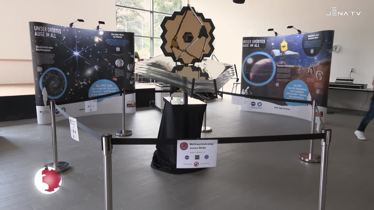 Unendliche Weiten – In einer Ausstellung wird das James-Webb-Weltraumteleskop präsentiert