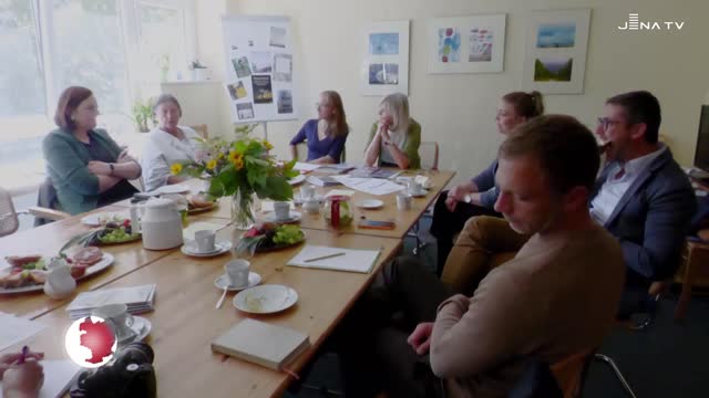 Hoher Besuch – AWO-Präsidentin Kathrin Sonnenholzner besuchte das Selbsthilfenetzwerk IKOS