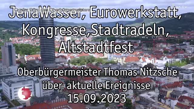 Fit in der Ansprache – Die Videobotschaft von Oberbürgermeister Dr. Thomas Nitzsche