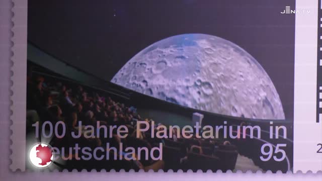 100 Jahre Planetarien – Briefmarkenpräsentation eröffnet Feierlichkeiten