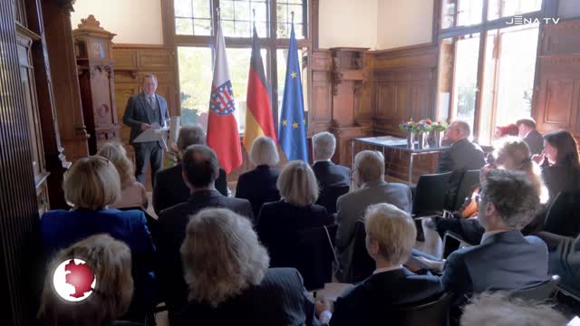 Thüringer Verdienstorden - Jenaer Edgar Reisinger wurde ausgezeichnet