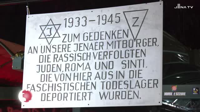 Kranzniederlegung – Jenaer gedachten der Opfer der Pogrome im November 1938