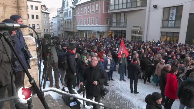 Gegen Rechtsextremismus – Mehrere Tausend Menschen demonstrierten am Freitag